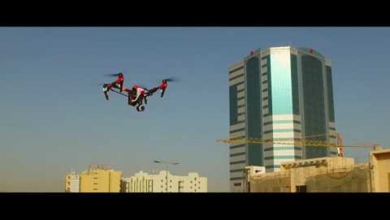 Ajman Police Drone In Action
