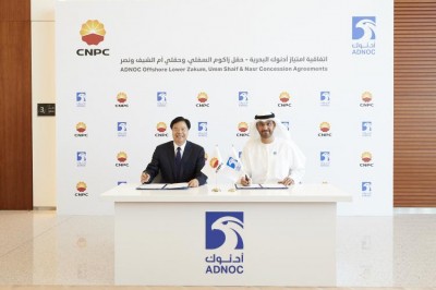 ADNOC Signs Offshore Concessions with CNPC Strengthening Ties with World’s Number One Oil Importing Country