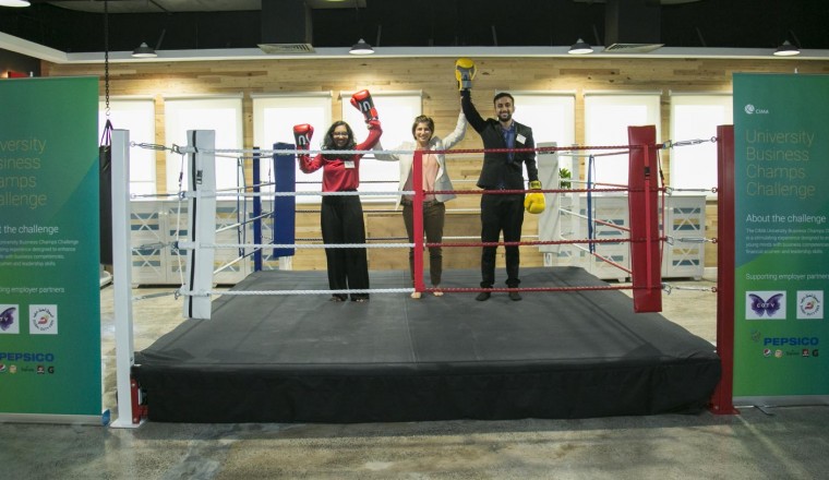 Middlesex University Dubai Campus Takes the Gold at CIMA Middle East’s University Business Champs Challenge