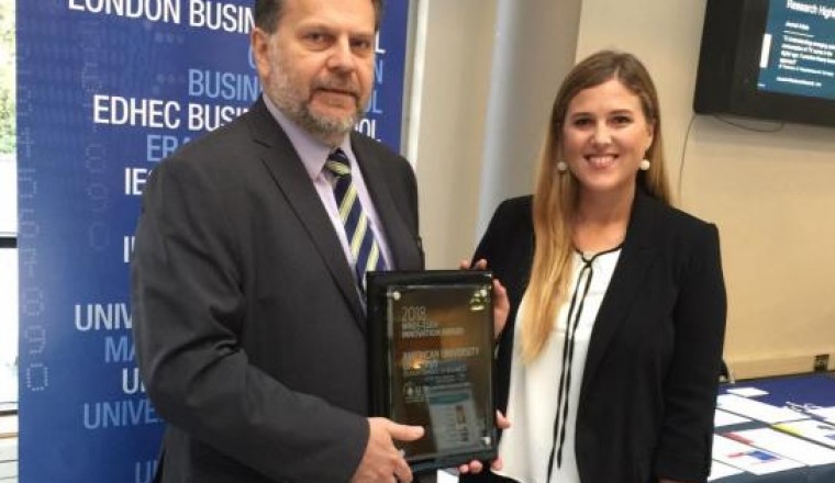 Wharton Research Data Services and SSRN Selects American University of Beirut for WRDS-SSRN Innovation Award