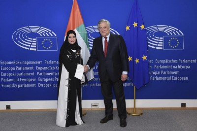 European Parliament President Commends UAE’s Tolerance Model, Role as Supporter of International Stability and Security