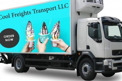 Cool Freights Transport Refrigerator Truck in Dubai