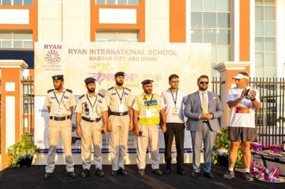 دعوة للركض بروح التسامح، المينيثون الأول لريان بالإمارات