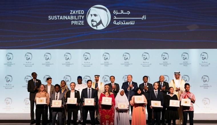Sheikh Mohammed bin Zayed honours the 10 winners of Zayed Sustainability Prize 2020