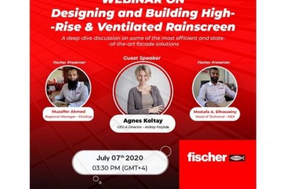A webinar for thought “Designing and Building High-rise Ventilated Rainscreen Facade Systems” by industry experts!