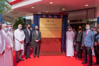 Sheikh Salem bin Abdulrahman Al Qasimi attends the renaming ceremony of Al Zahra Hospital into NMC Royal Hospital Sharjah