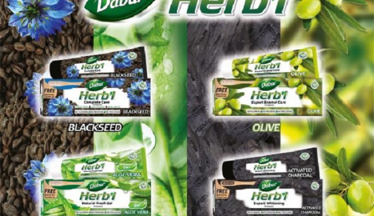 Stronger Whiter teeth with Dabur Herb’l Toothpaste