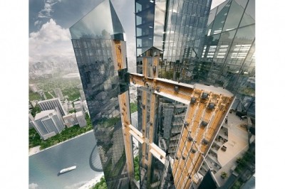 TK Elevator presents ropeless MULTI mobility solution at German Pavilion of Expo 2020 Dubai
