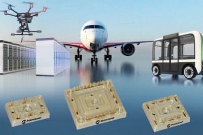 First Aerospace-qualified Baseless Power Module Family from Microchip Technology Improves Aircraft Electrical System Efficiency