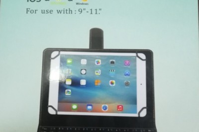 Tablet Folio Keyboard cover for Apple, Android and Windows
