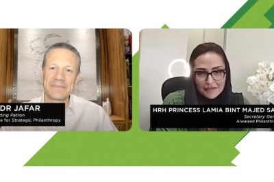 Secretary General of Alwaleed Philanthropies, HRH Princess Lamia Bint Majed Saud Alsaud, Stresses the Importance of Strategic Collaboration in Building Sustainable Futures