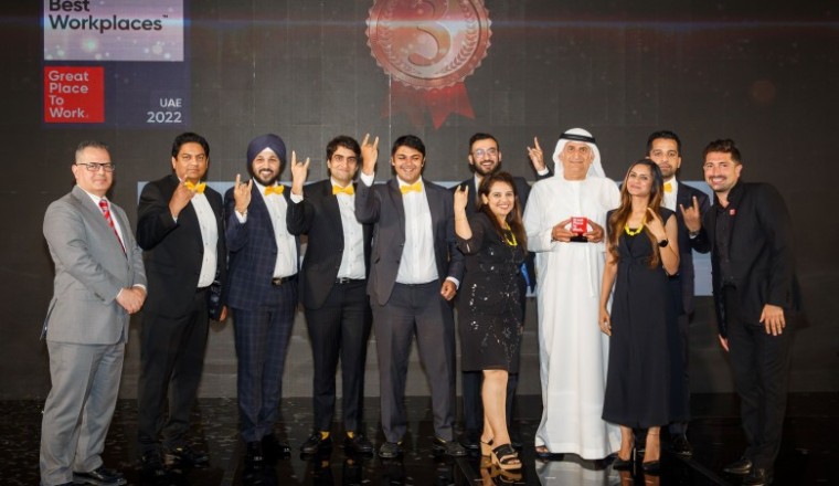 شركة سنشري فاينانشال تحصل على المركز الثالث كأفضل مكان للعمل في الإمارات العربية ضمن 50 شركة صغيرة ومتوسطة