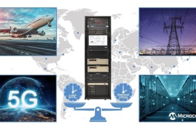 مايكروتشيب تقدم نظام مقياس زمني دقيق متكامل تمامًا