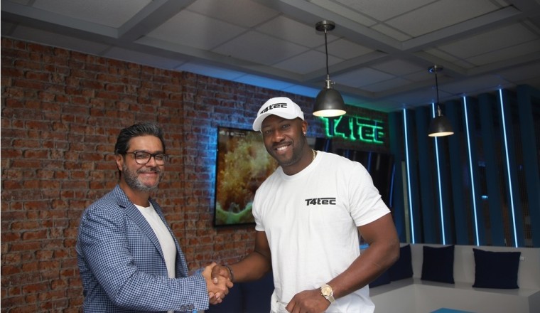 Andre Russell signs on as brand ambassador for UK tech company