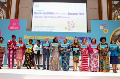 Dr. Rasha Kelej Welcomed 13 African First Ladies to 9th Merck Foundation “Africa Asia Luminary” 2022 in Dubai
