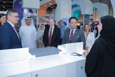 His Excellency Dr. Hassan Al Muhairi, Assistant Undersecretary for the Curriculum Sector, inaugurates the proceedings of the UAE's grandest educational event