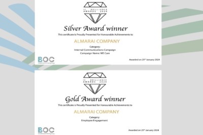 المراعي تفوز بجوائز Internal Communications Brilliance Awards