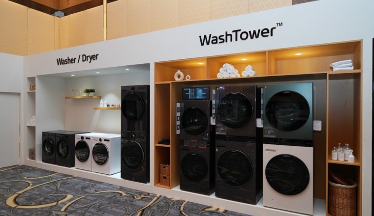 LG Electronics showcases trend-setting Home Appliance products in the region