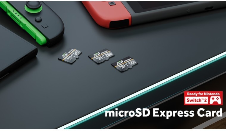أطلقوا العنان لسرعة اللعب مع بطاقة microSD Express Card TF338 من شركة AGI Technology المصممة خصيصًا لمنصة تشغيل الألعاب Switch