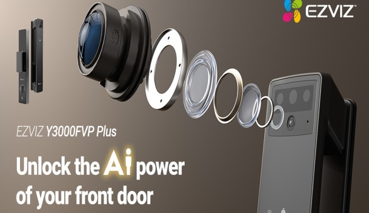 EZVIZ Reshapes Front Door Security with the Y3000FVP Plus, the Flagship Smart Lock to Integrate Facial and Palm Vein Recognition for Ultimate Protection and Convenience