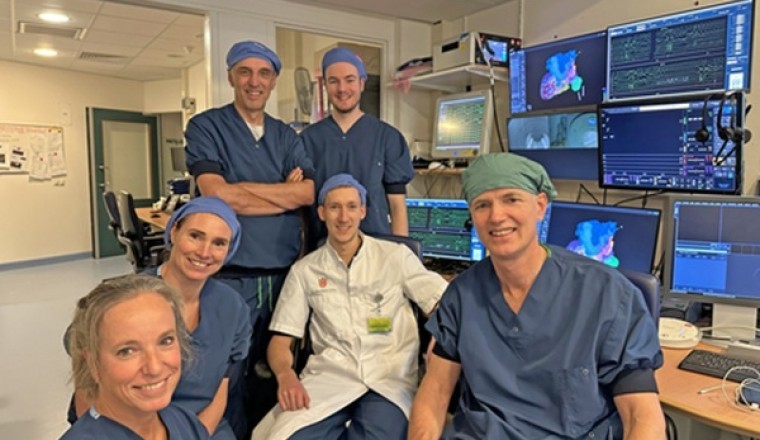 First in Human Ischemic VT Ablation Successfully Performed in iCMR