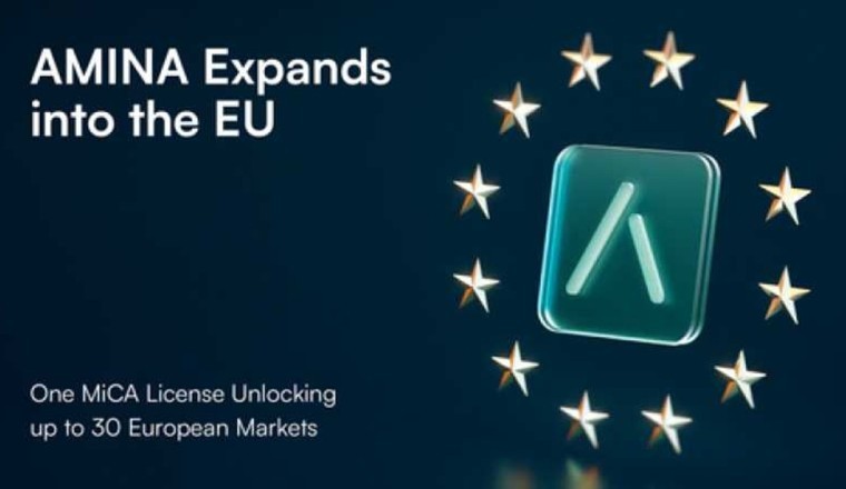 AMINA تصبح أول مجموعة مصرفية في مجال الخدمات المصرفية المشفّرة تحصل على ترخيص MiCA عبر فرعها في النمسا