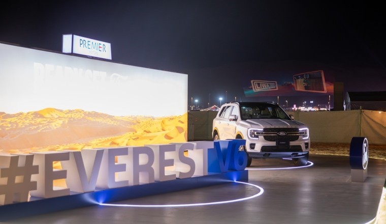 Ford Debuts Middle East-Exclusive Everest V6 Engine Lineup and Unveils Everest Tremor at Liwa International Festival