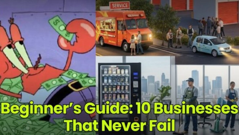 Businesses That Never Fail: 10-Item Beginner’s Guide