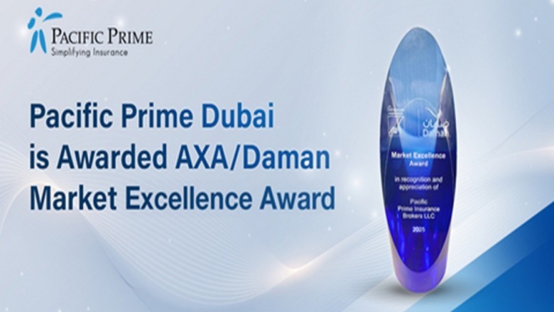 Pacific Prime Dubai Was Awarded AXA/Daman Market Excellence Award
